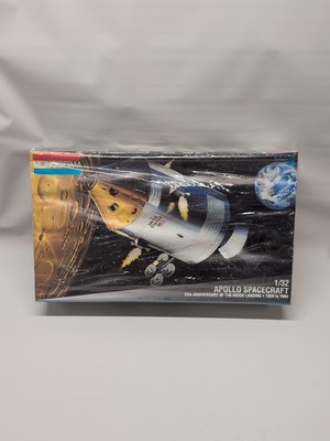 Monogram Kit 5083 Scale 1/32 Apollo Spacecraft 25th Anniversary Factory Sealed