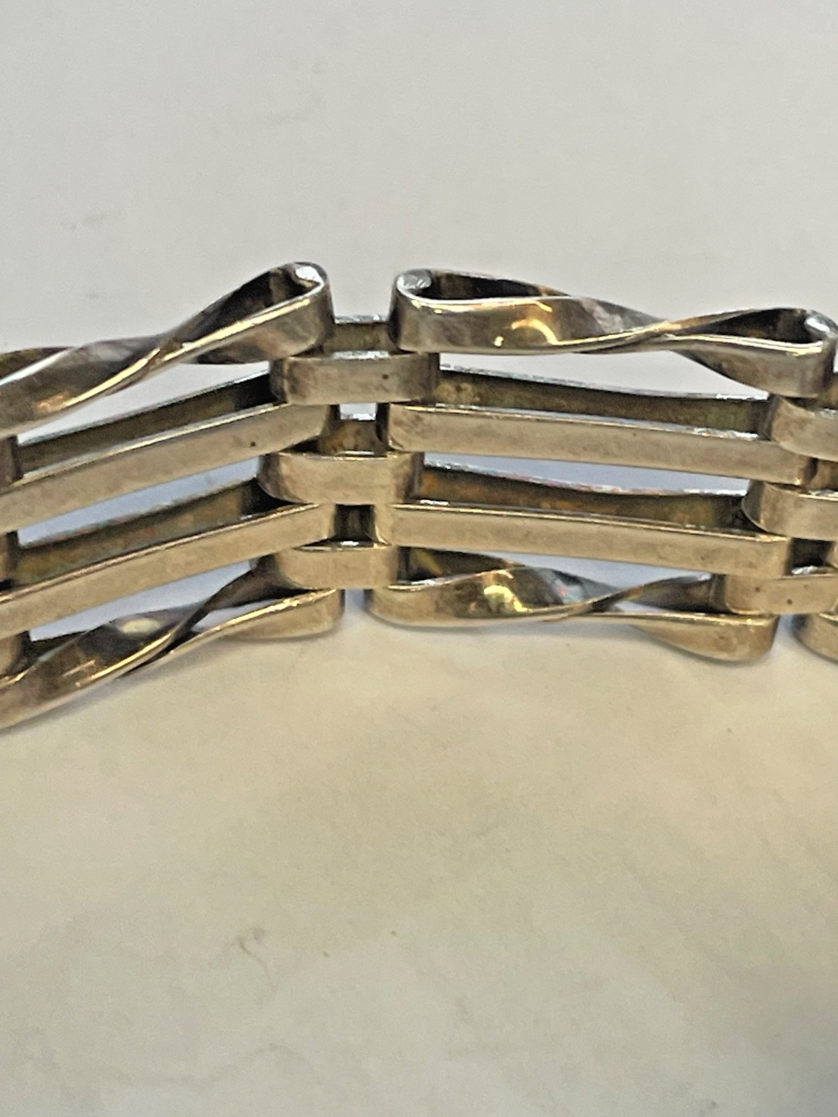 VINTAGE 1977 SOLID STERLING SILVER HALLMARKED GAT… - image 9