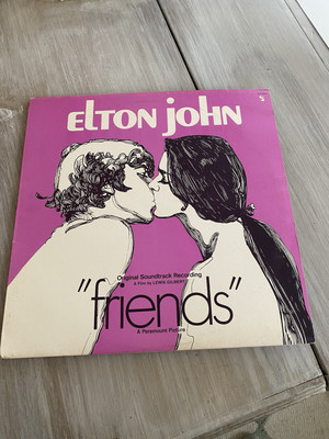 ELTON JOHN ''FRIENDS'' SOUNDTRACK, VINYL LP Record PAS 6004