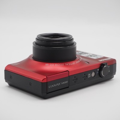 ★ニコン Coolpix S8000 レッド Nikon デジタルカメラ COOLPIX S8000