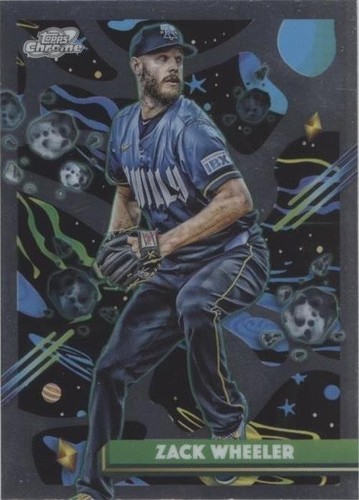 2025 Topps Chrome Image Variation Refractor Zack Wheeler #189 