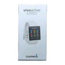 Garmin Vivoactive 010-01297-01 GPS-Laufuhr weiß