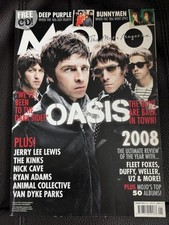 OASIS: Rock Music Memorabilia. MOJO  Magazine  January 2009 Excellent Condition
