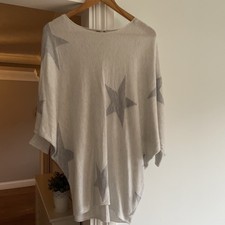 Phase Eight Pullover Wollmischung Sterne M