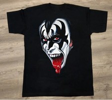 Gene Simmons Black Cotton Shirt Full size S-5XL Unisex, Halloween Shirt HT239