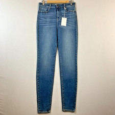 Cello Skinny Jeans Womens 11 Blue Demin Light Wash High Rise