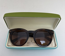 Kate Spade Alexus 08670 Hello Sunshine Sunglasses Brown Tortoise 50-24-140 Case