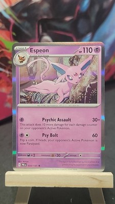 Espeon 033/131 Holo PRE SV: Prismatic Evolutions Rare NM-MP