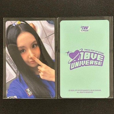 2025 ENTRY CARD TWICE FANMEETING 10VE UNIVERSE POP-UP STORE 10TH
