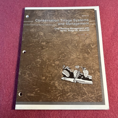#ad #ad Conservation Tillage Systems amp; Management MWPS 45 $13.99