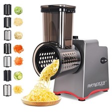 Electric Cheese Grater 7 In Slicer Shredder 250W ZSM Block Automatic Graters