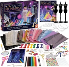 MindWare Run The Runway Fashion Design Kit for 8 Year Olds and Up - IN STOCK New