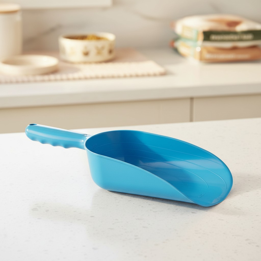 Scoop, Dishwasher Safe Plastic, Ideal For Dog And Cat Food