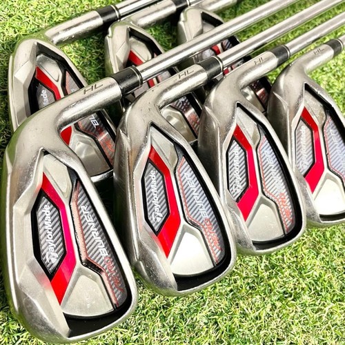 TaylorMade AEROBURNER Iron Set 4I-9I.Pw 7peace Shaft original steel Flex R Used. - Picture 9 of 9