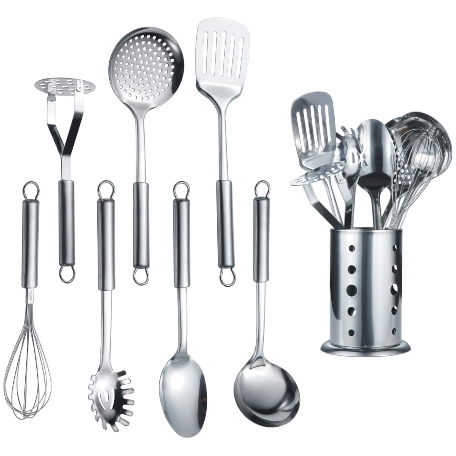 Dishwasher Safe Stainless Steel Utensil Collection