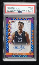 2024-25 Finest Rookie Blue X-Fractor 79/99 Tristan da Silva PSA 9 MINT Auto 8d2