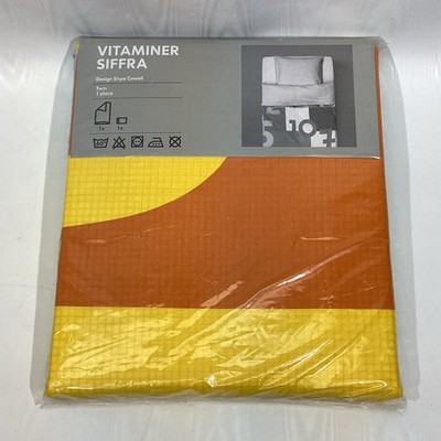 IKEA Vitaminer Siffra Design Sirpa Cowell Twin Duvet Cover & Pillowcase Numbers