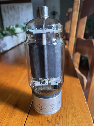 Vintage RCA JAN CRC 813 Vacuum Electron Tube Transmitter Power Amplifier