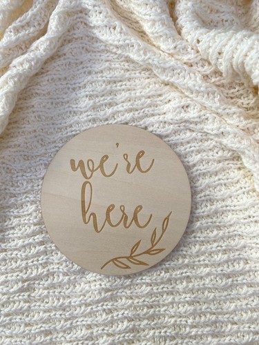 Bouquet Wooden Milestone Card 13/14pc Set Newborn Baby Birth Monthly Age Disc - Picture 26 of 26