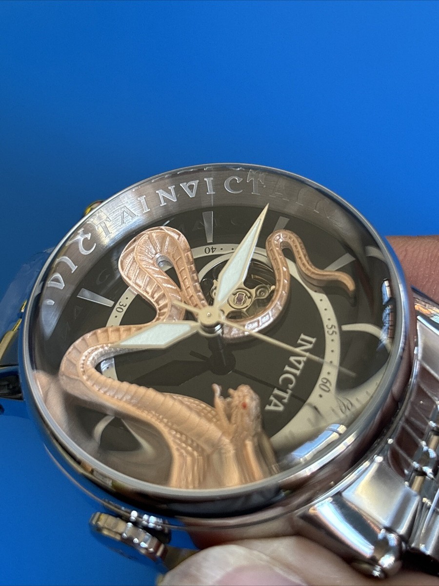 Invicta Vintage Automatic Men's Watch 44mm Steel 43334 | eBay