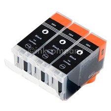 3 Tinte Black XL PGI5 für CANON IX4000R IX5000 MP500 IP5300 MP510 MP520X MP530