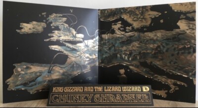 Chunky Shrapnel - King Gizzard & Lizard Wizard   Vomit Bomb  Colored Vinyl NEW!