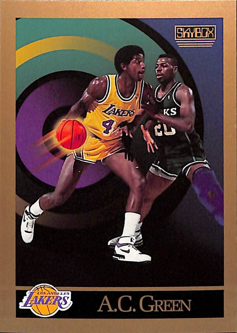 1990 SkyBox A.C. Green #137 Los Angeles Lakers | eBay