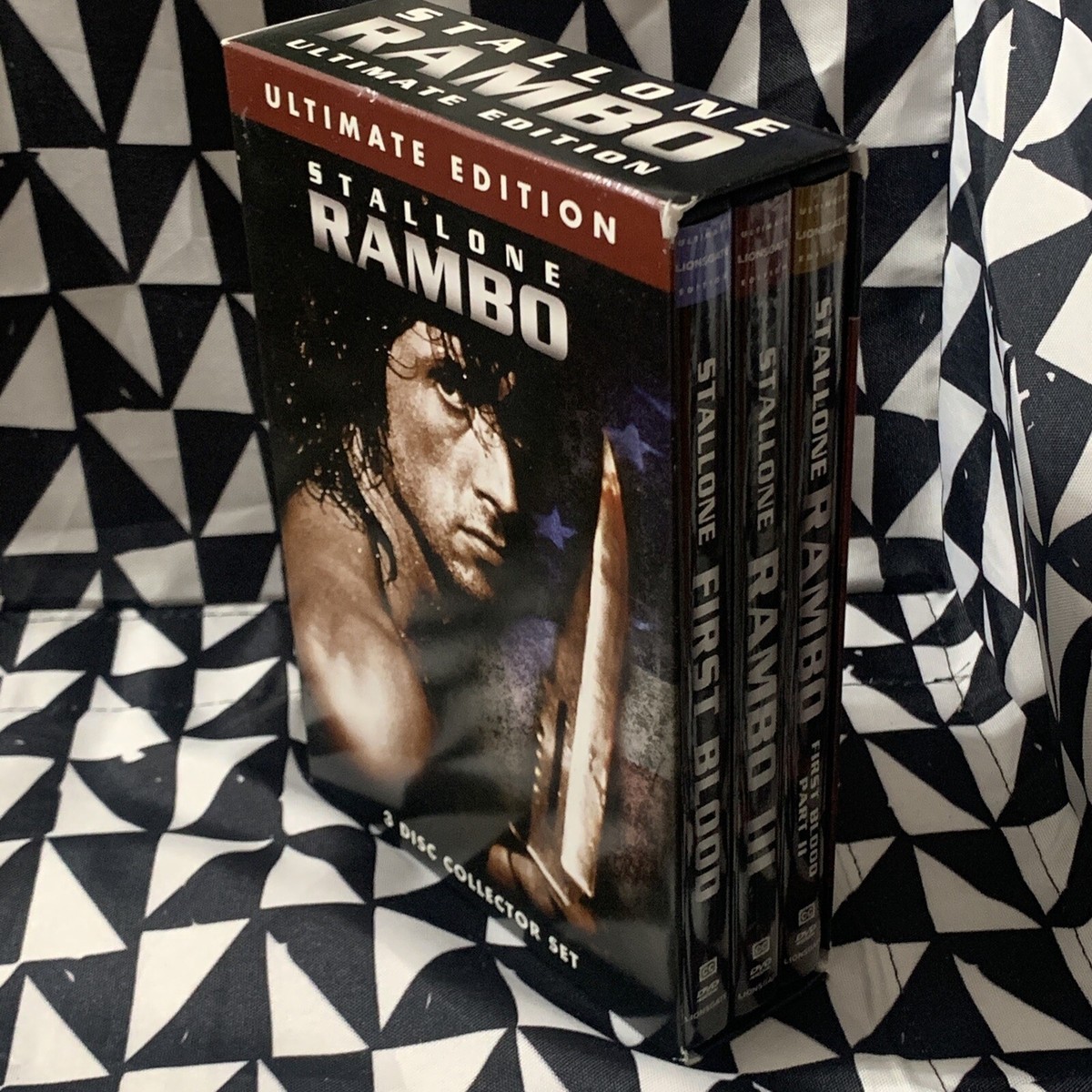 CD☆3枚／FIRST BLOOD／RAMBO 1〜3／ランボー 1.２.3 Rambo Ultimate Edition DVD Trilogy Box Set First Blood Part