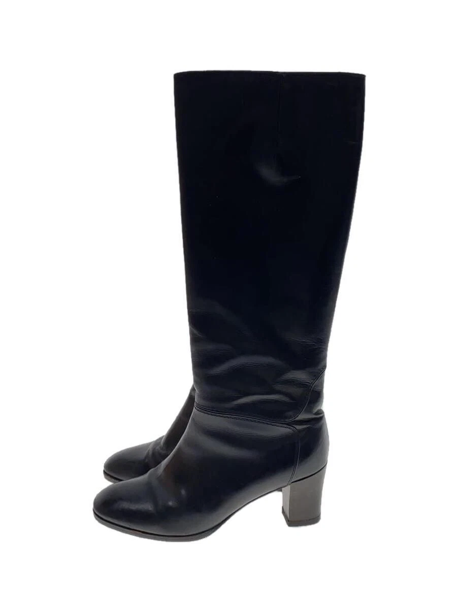 Bottes longues Christian Dior US6.5 cuir noir occasion