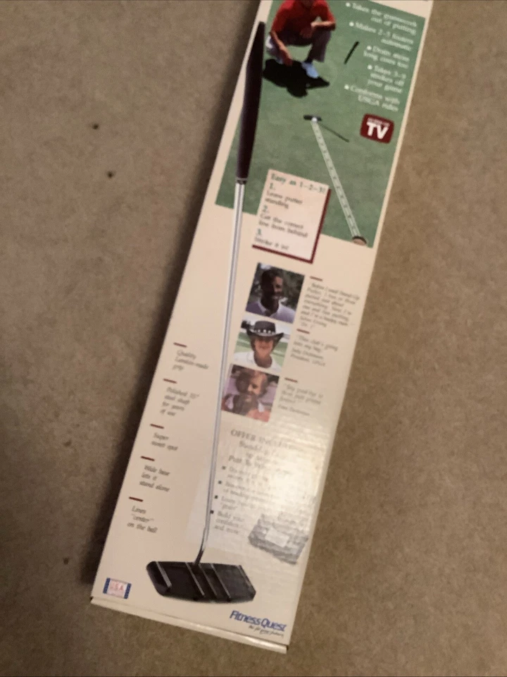 STAND UP PUTTER Top Weighted Golf Club Line of Sight FITNESS QUEST Left Handed - Image 3 of 4