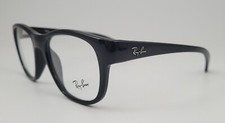 Ray Ban Eyeglasses NEW RB 7191 Color 2000 Black Size 53 Square Large Authentic