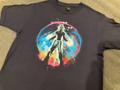 Balancing Universe RIPT Apparel Iconic Sz Small Shirt Navy Blue