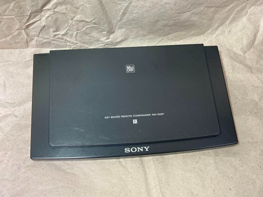 その他 SONY KEY BOARD REMOTE COMMANDER RM-D20P SONY RM-D20P Mini Disc Keyboard Remote Commander TOC Edit