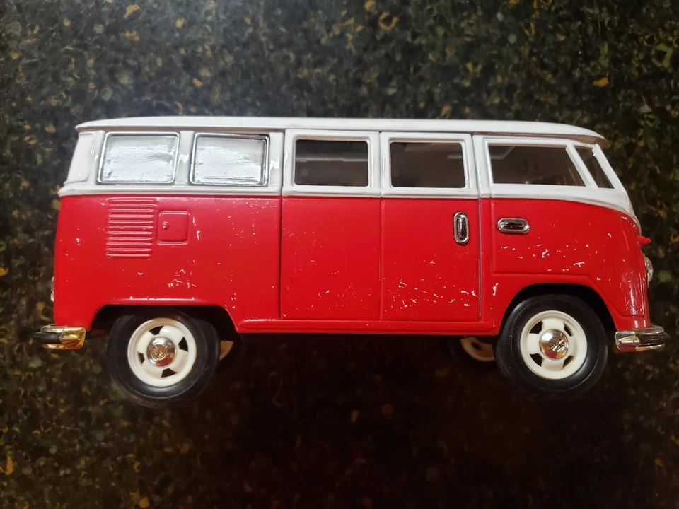 Road Signature Volkswagen VW Microbus 1962 1:25 Diecast SS-7404 Foto 4 de 4