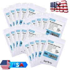 US 50X Dental Orthodontic 1st Molar Buccal Tube Roth .022" Bondable Convertible