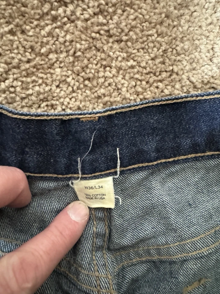 Jean vaquero Brooks Brothers 36/34 36x34 36 34 Foto 2 de 3