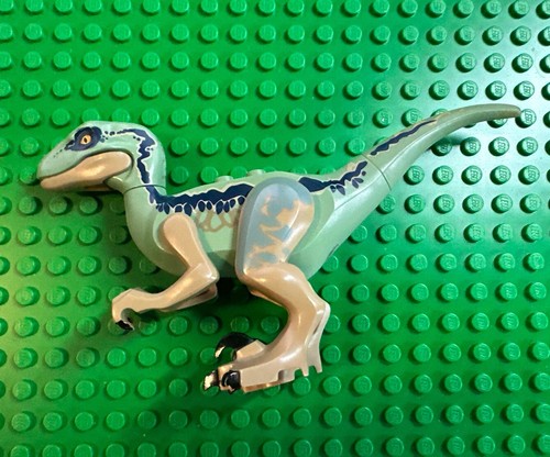 Lego Jurassic World Raptor Velociraptor Dinosaur Blue 75928 75930 Mini ...