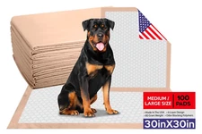 100 30x30 Thick Heavy Dog Puppy Training Pee Pads Underpads Potty Piddle Pads