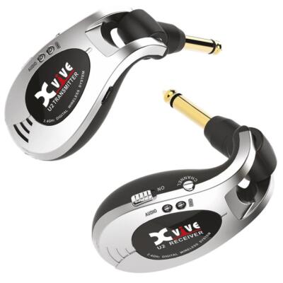 Xvive XU2 silber kabelloses Gitarrensystem