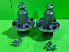 2 Pk Spindle Assy for John Deere L100 L105 L107 L108 L110 L120 L130 wBlade Bolts