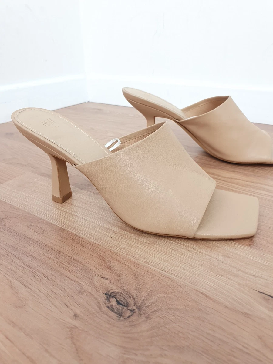 Nude heels best sale h&m