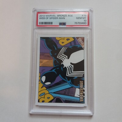 Rittenhouse Marvel 2012 Bronze Age #79 Web Of Spider-Man PSA 10 LOW POP