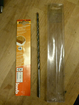 Extra lang KWB Balkenbohrer Holzspiralbohrer  250 mm - Ø 14,0 mm