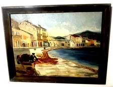 ORIGINAL ART CHALIBERT IMPRESSIONISM FROM THE FRENCH SCHOOL