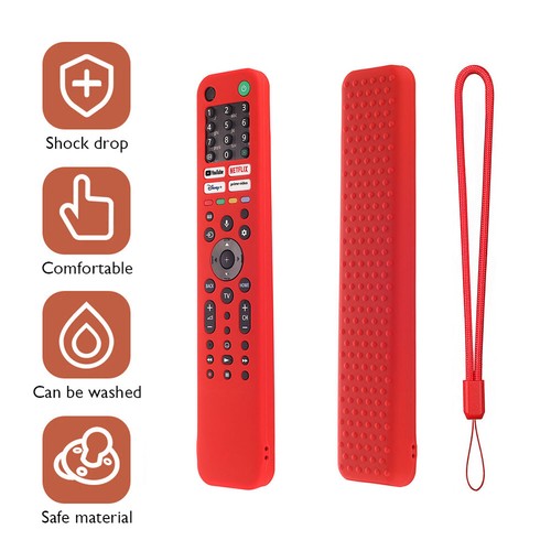 Silicone Cover for Sony RMF-TX520E RMF-TX520P TV Remote Control Case Shell - Zdjęcie 11 z 43