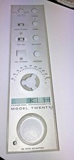 GIRADISCHI STEREO VINTAGE MODELLO KLH VENTI ORIGINALE FACE PLATE TRIM
