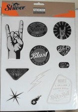 Autocollants - Stickers - Neuf - Rock - Fabrication France
