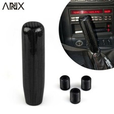 Carbon Fiber Manual Transmission Aluminum 129mm Gear Shift Knob For Audi Tt S3