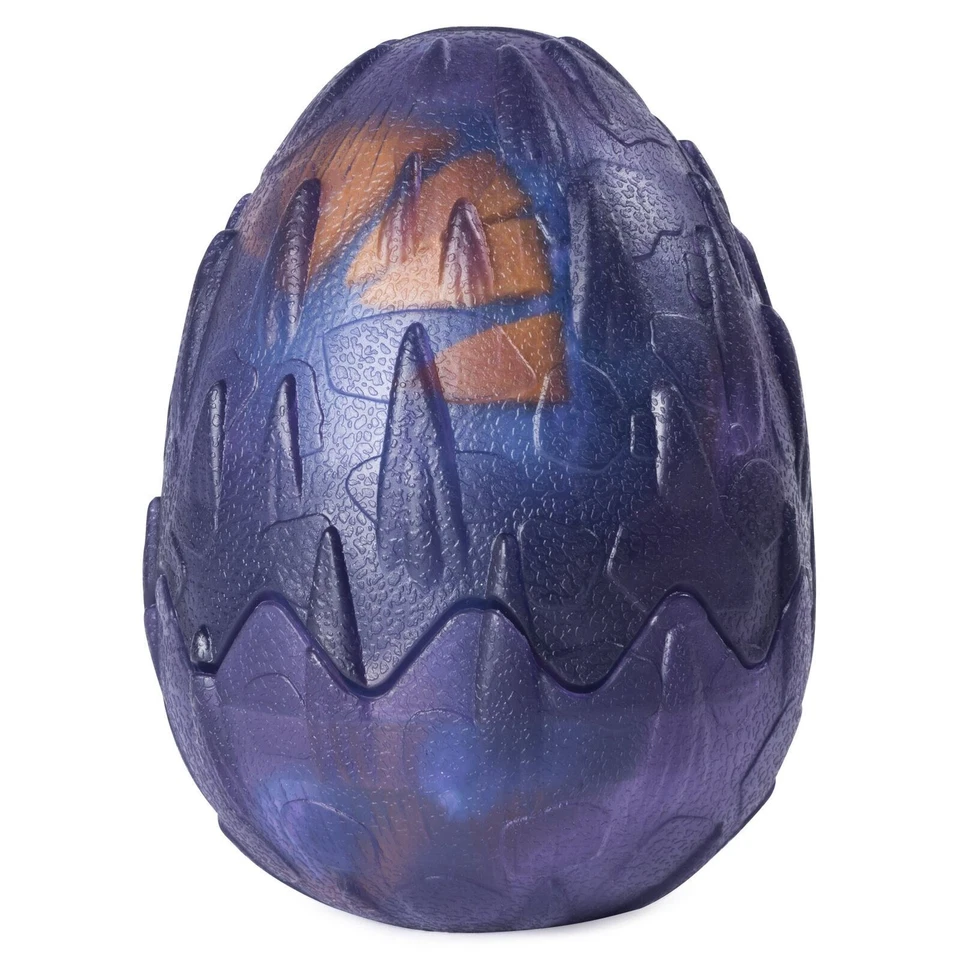 Peluche How to Train Your Dragon 3 The Hidden World púrpura huevo azul mosca tormenta NUEVO Foto 4 de 4