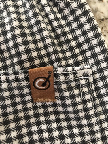 Chef Works Elastic Waist Restaurant chefs cooks checkered pants w zipper 32 M - Picture 3 of 5